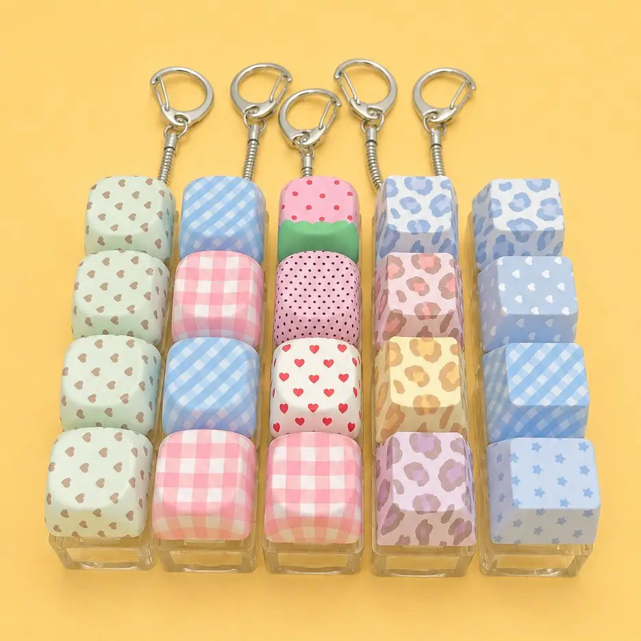 Printed Keyboard Fidget Keychain