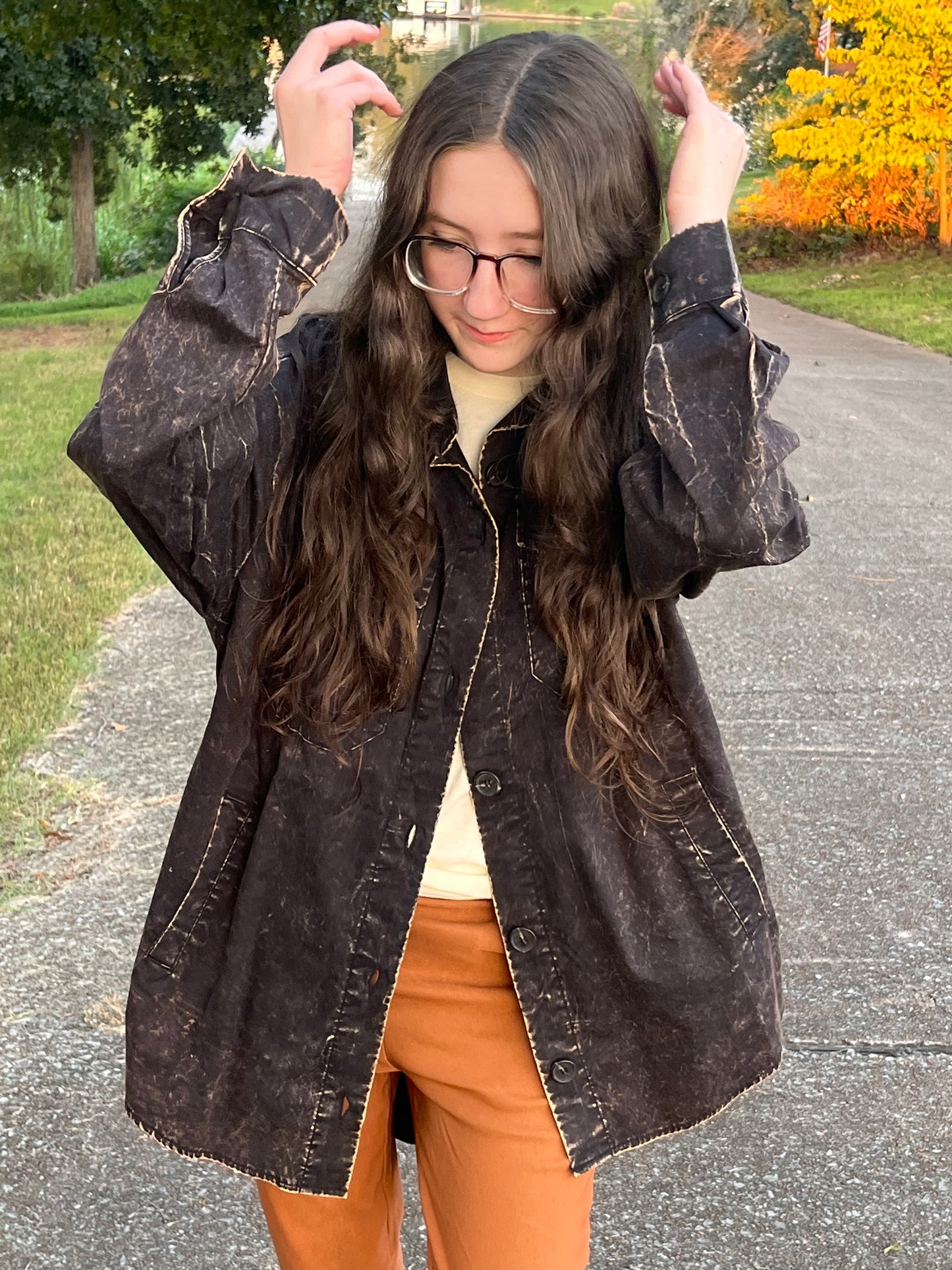Vintage Washed Shacket