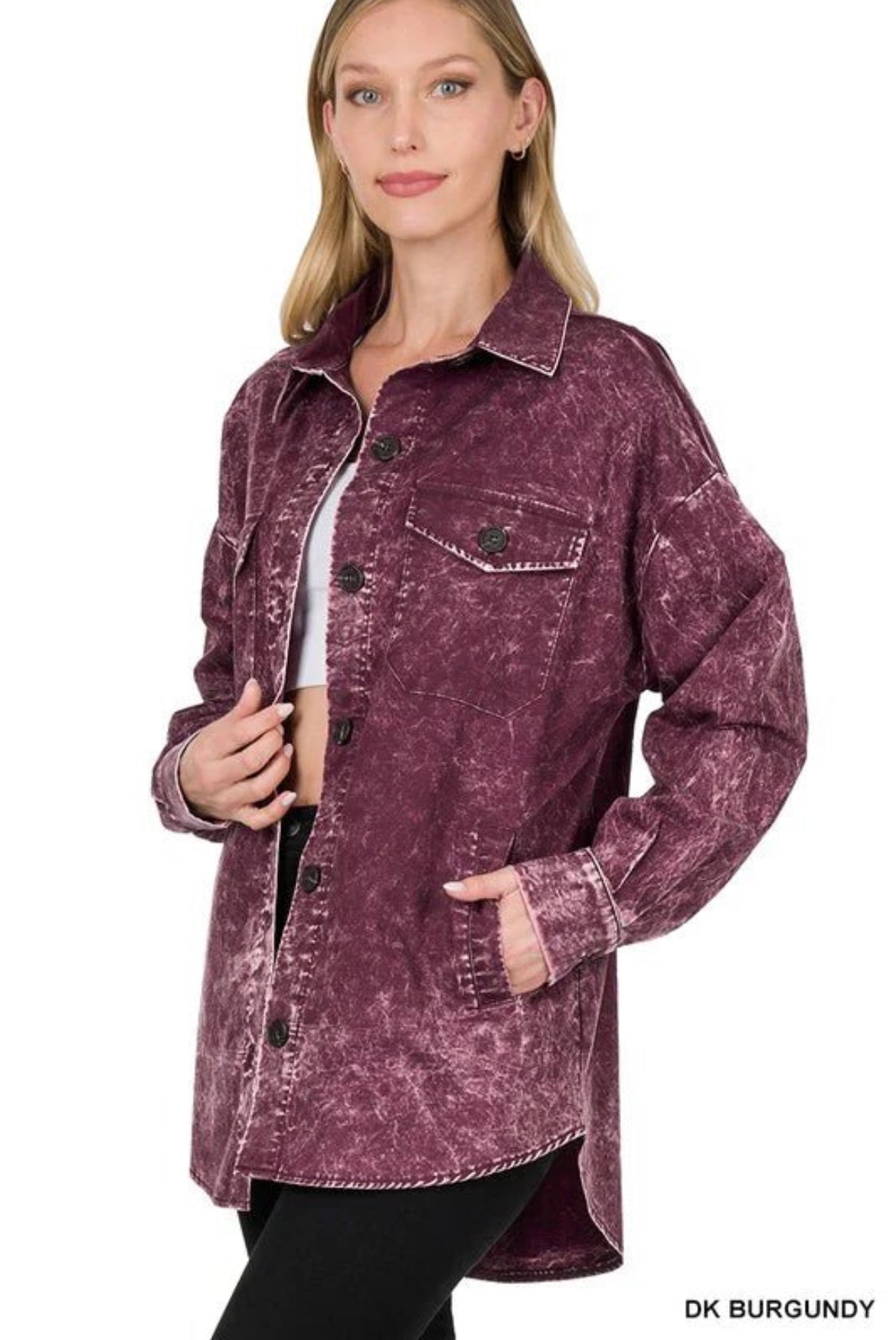 Vintage Washed Shacket