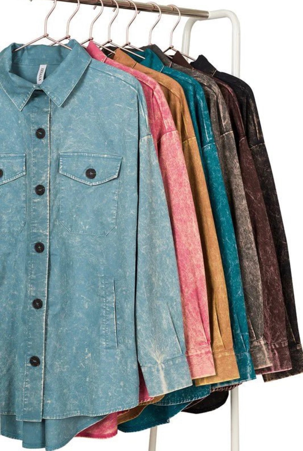Vintage Washed Shacket