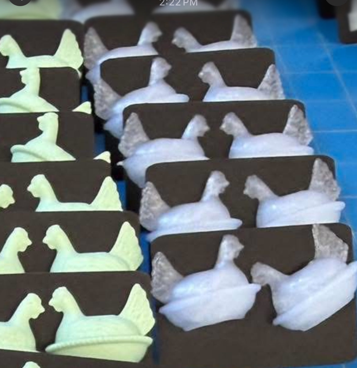 Hen on a Nest Stud Earrings