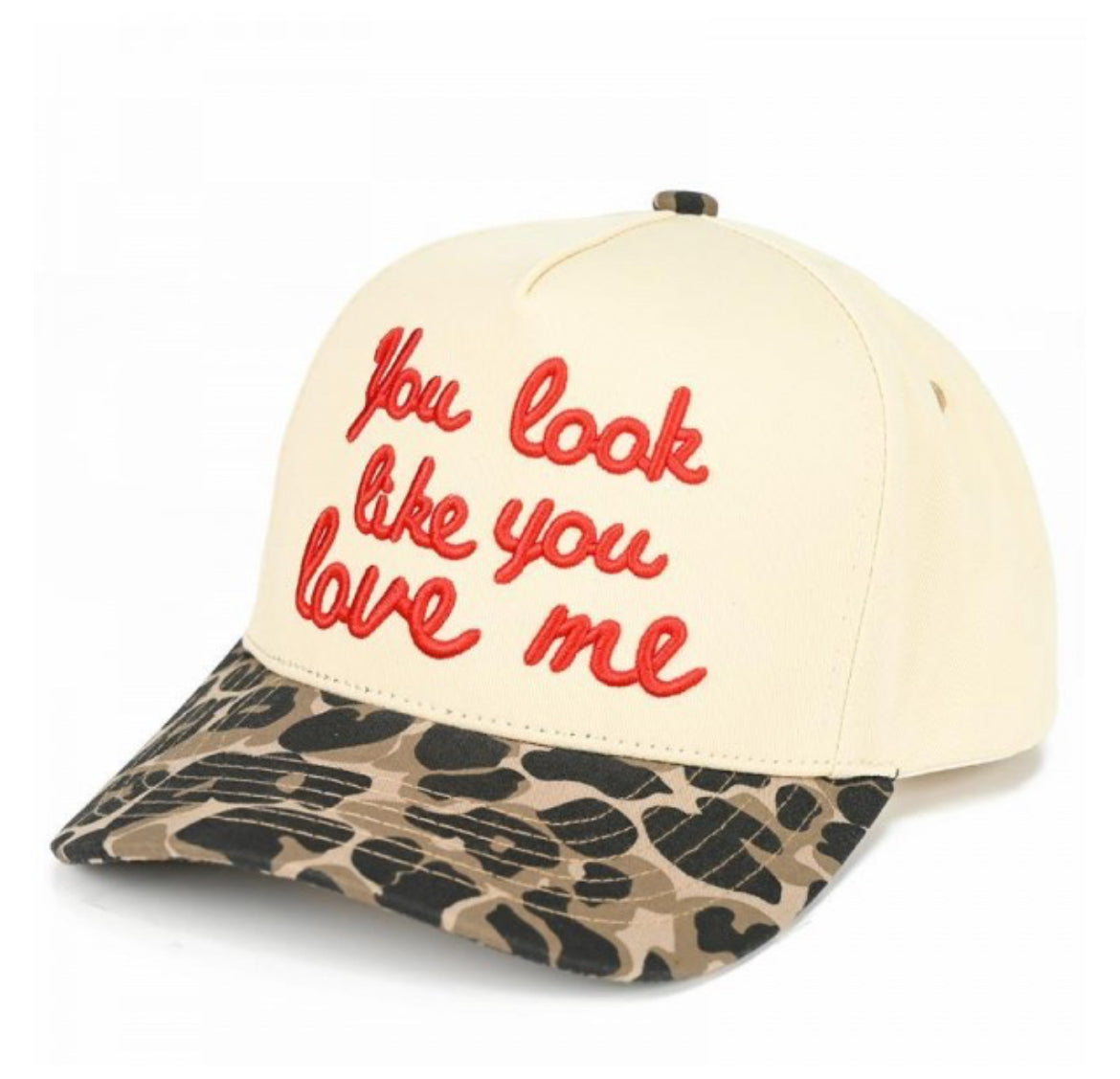 You Look Like You Love Me Leopard Hat