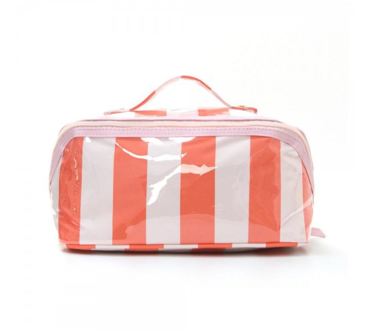 Orange & Pink Make Up Bag