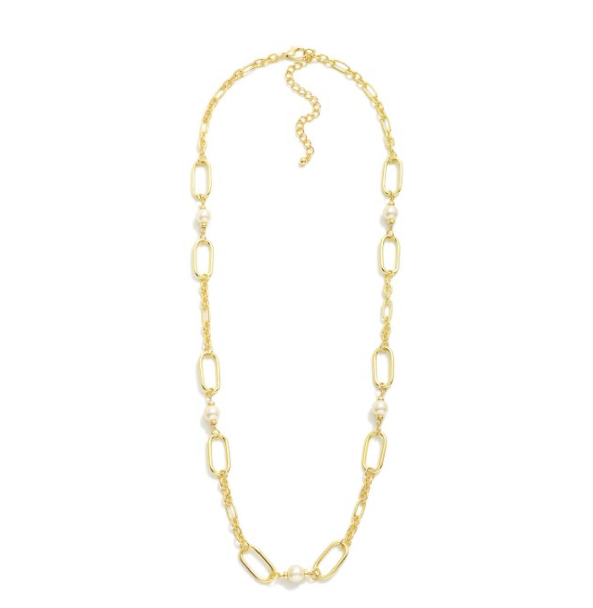 Oval Link Chain Necklace