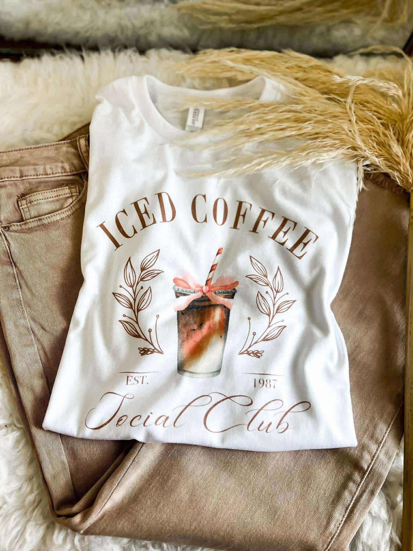 Iced Coffee Social Club Tee