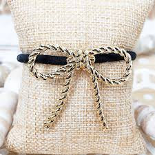 Lariat Luxe Bow Hair Tie