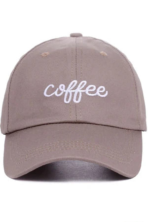 Coffee Black Cap