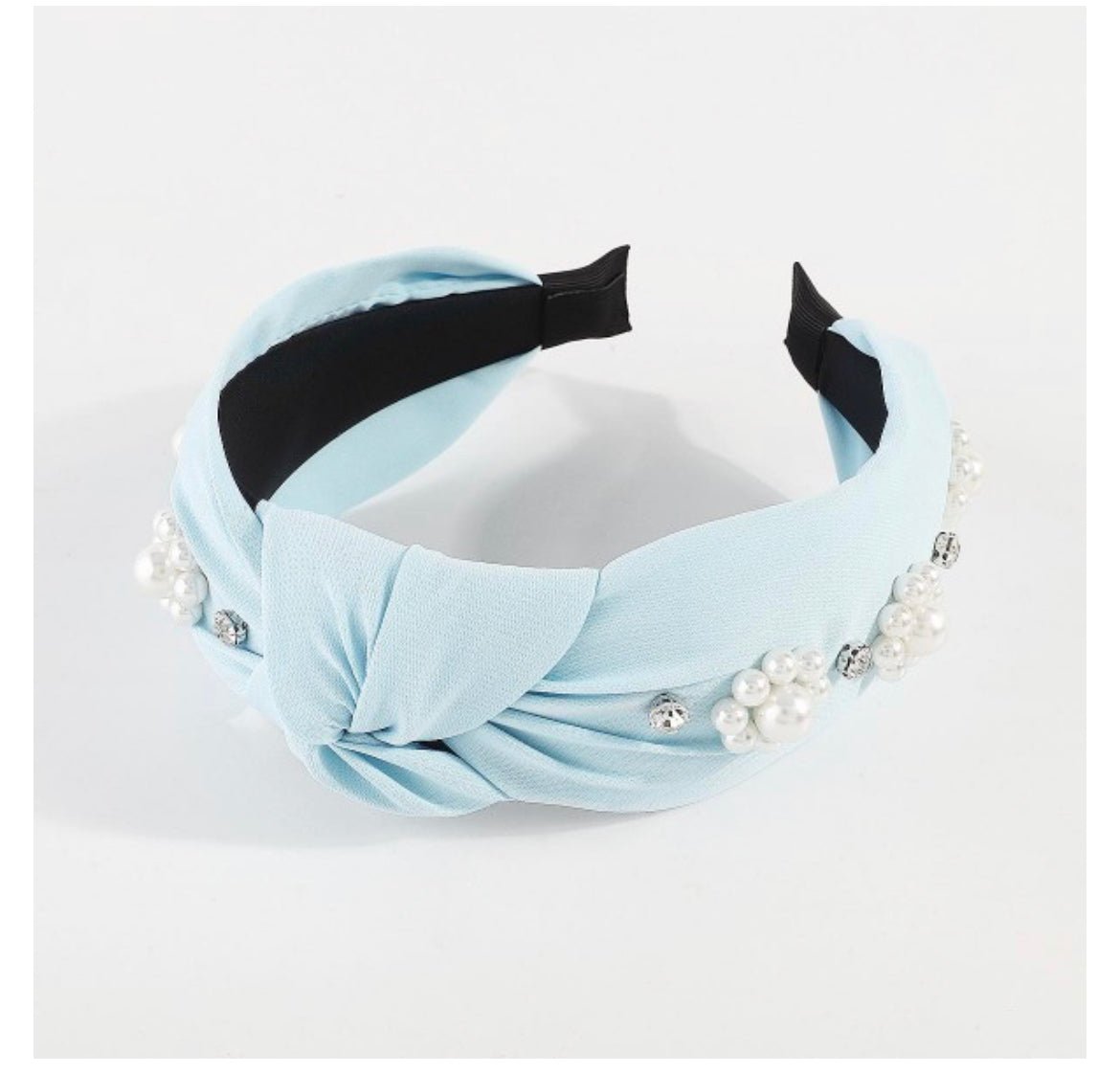 Blue Knotted Here and There Headband - Anchor Fusion Boutique