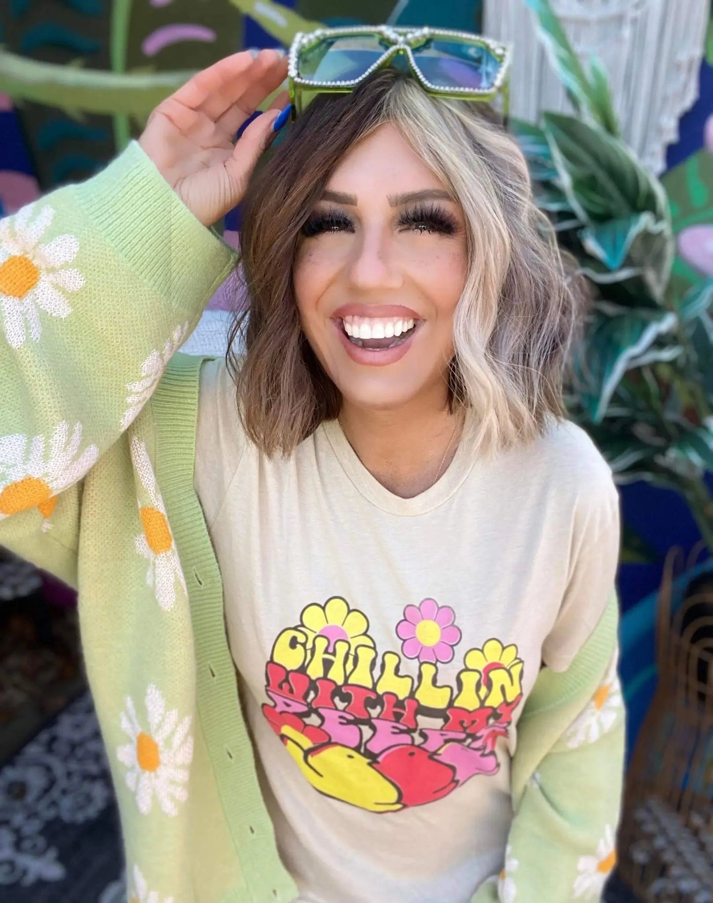 "Chillin With My Peeps" Tee - Anchor Fusion Boutique