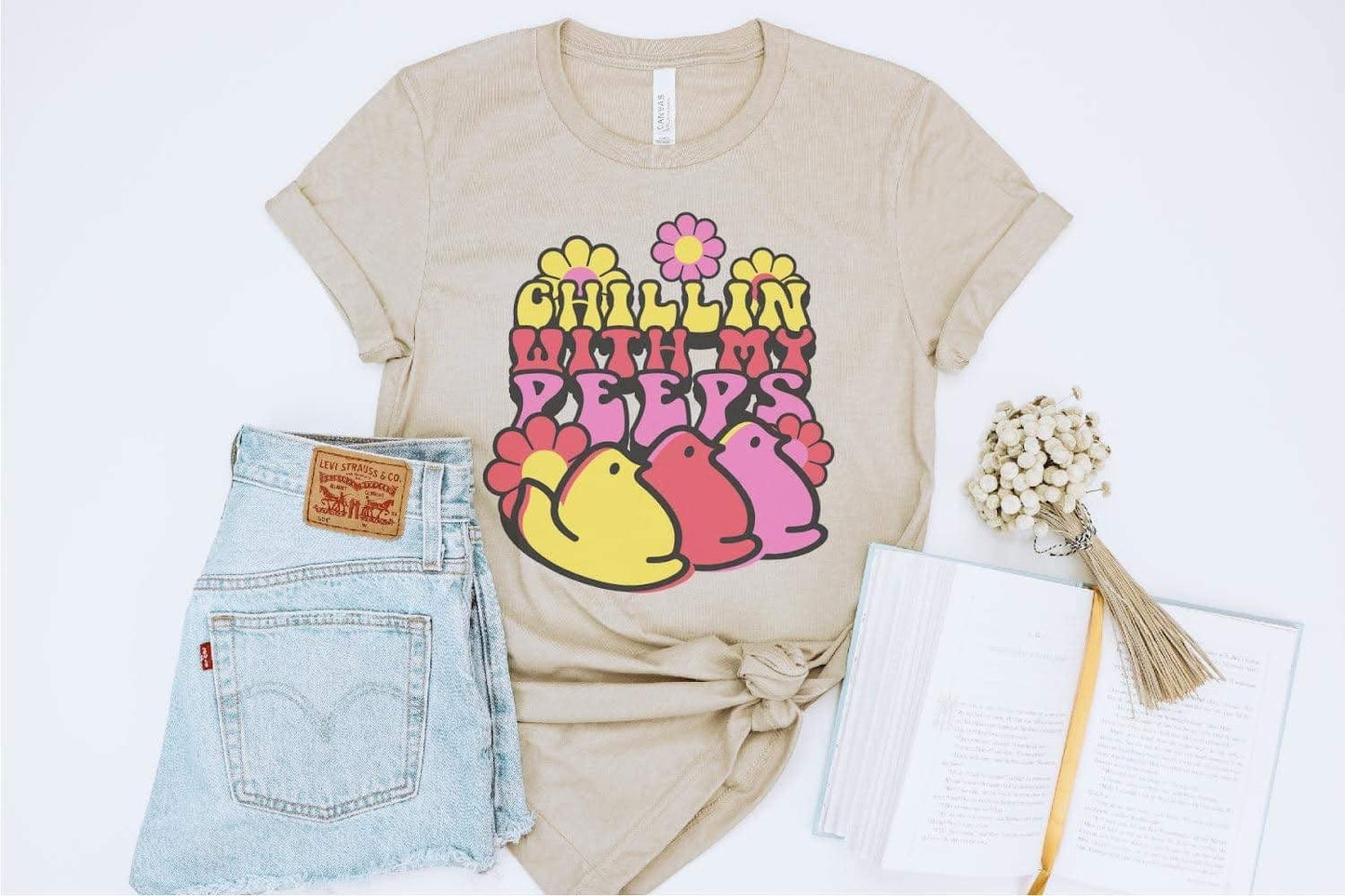 "Chillin With My Peeps" Tee - Anchor Fusion Boutique