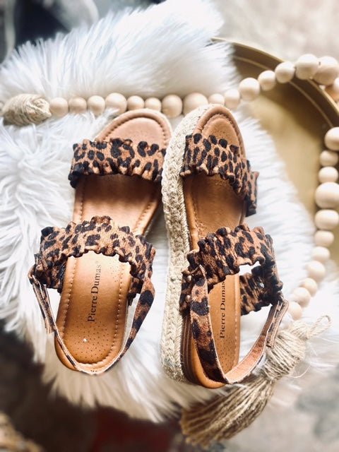 Faye Leopard Platform Sandal