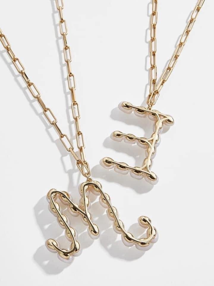 Pearl Initial Necklace - Anchor Fusion Boutique