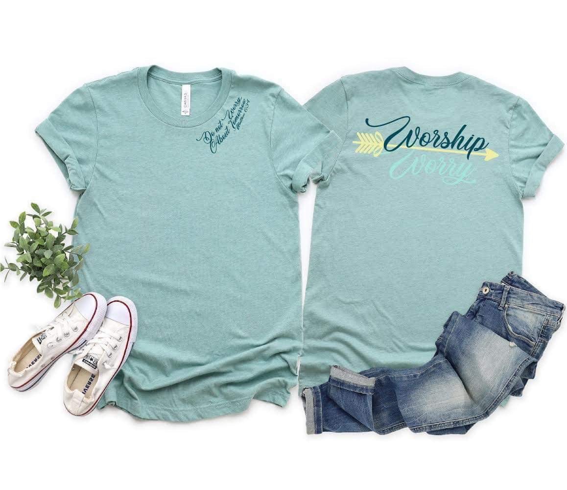 "Worship Over Worry" Tee