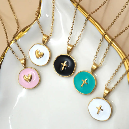 18K Stainless Steel Tarnish Free Necklace