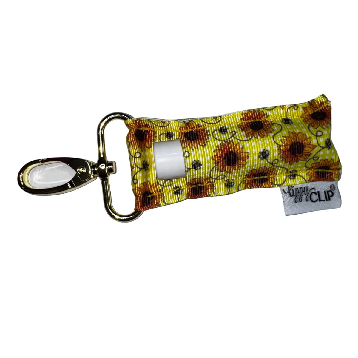 Sunflowers and Bumblebees Lippyclip® Lip Balm Holder