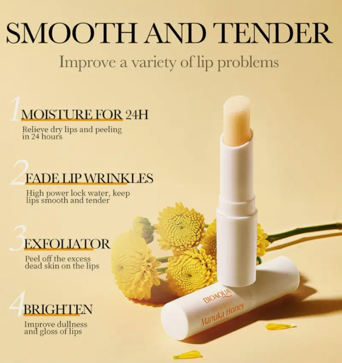 Vitamin E Manuka Honey Lip Balm