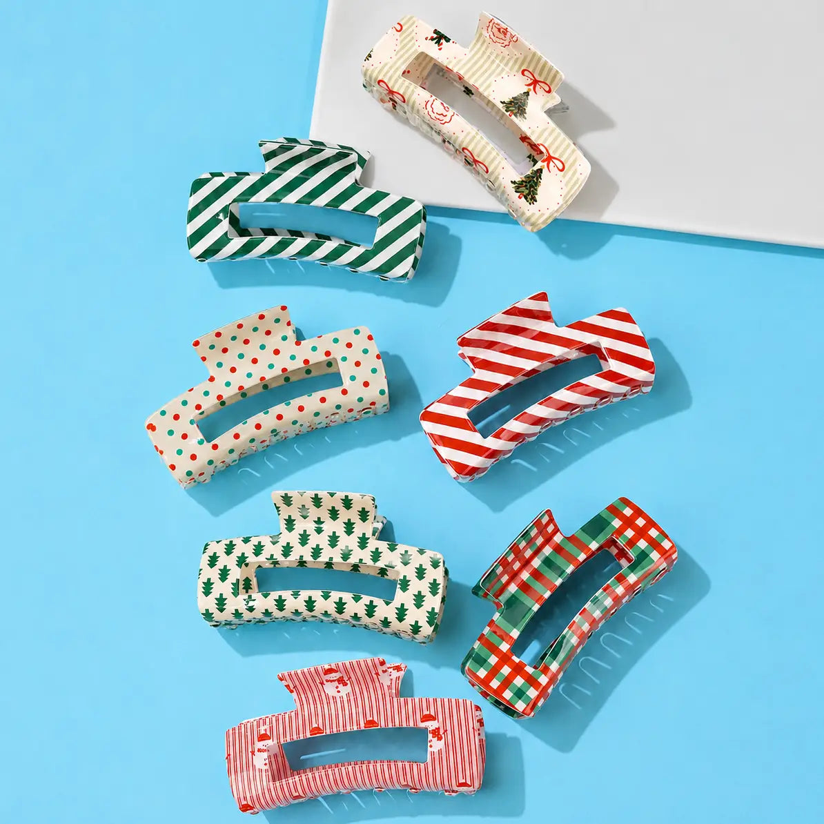 Holiday & Christmas Hair Claw Clips