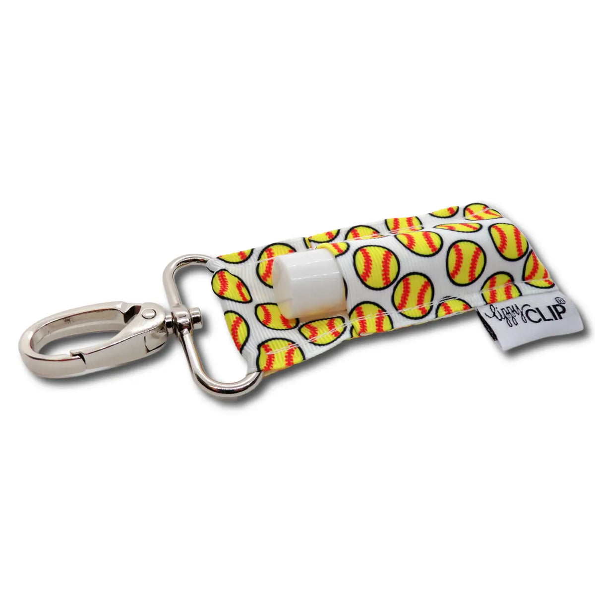 Softball Lippyclip® Lip Balm Holder