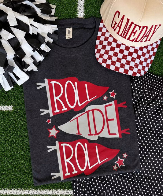 Roll Tide Roll Flags Tee