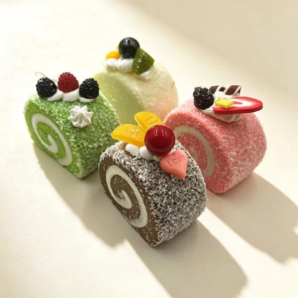 Swiss Roll Cube Squishy Toy (color ships random)