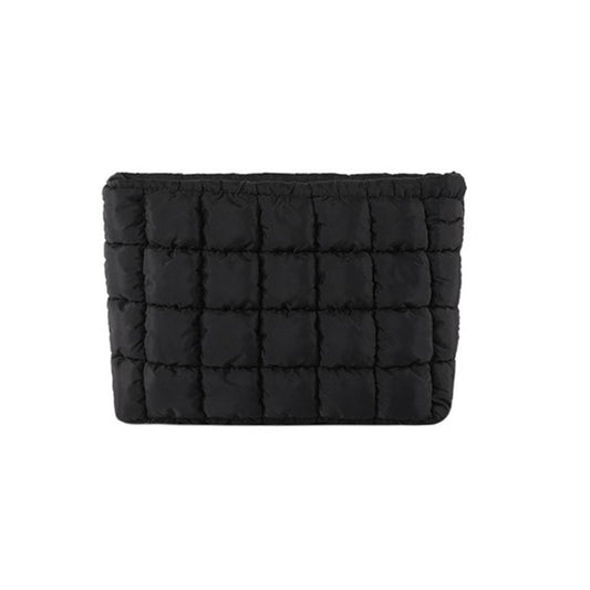 Quilted Nylon Puffer Pouch