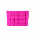 Quilted Nylon Puffer Pouch