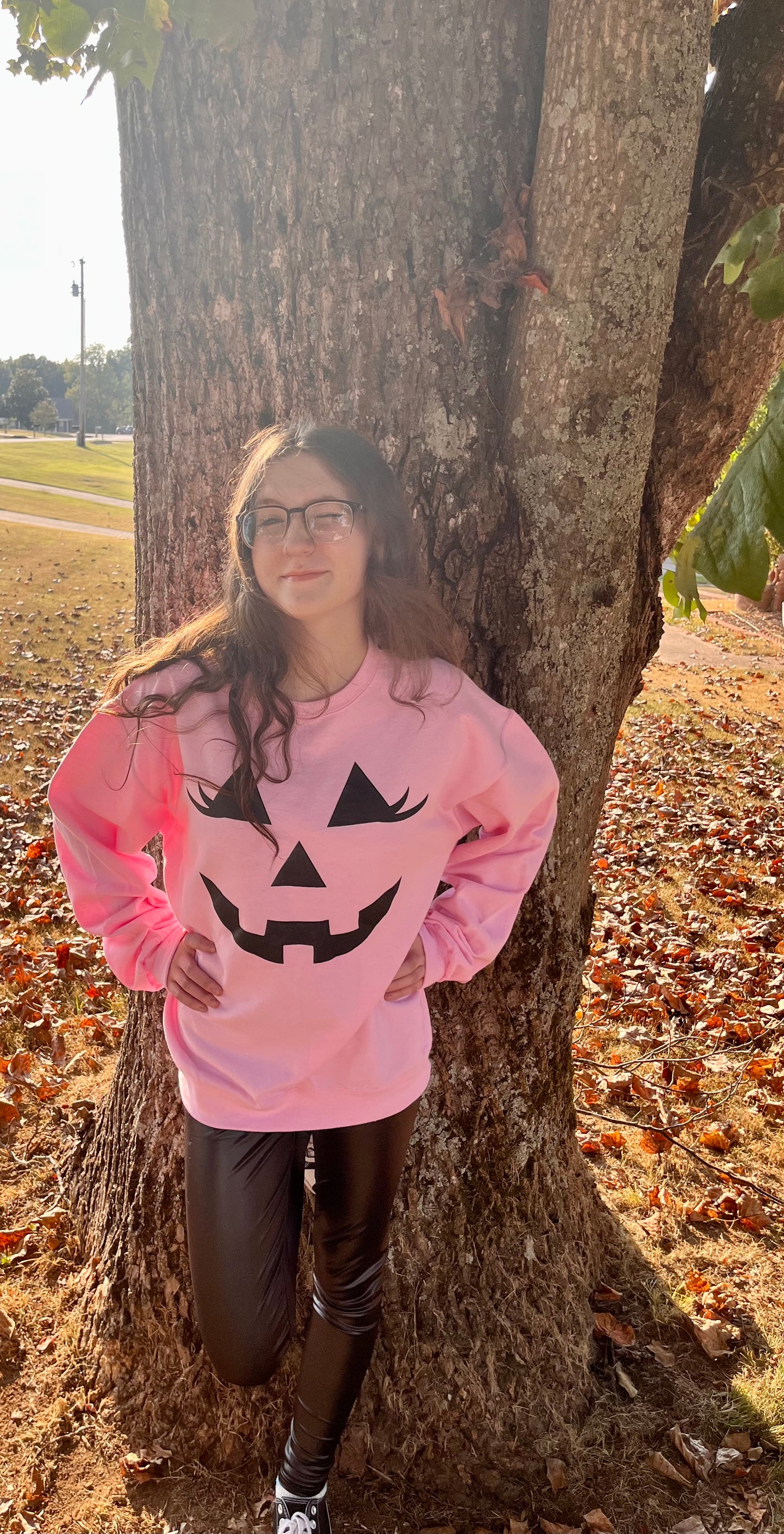 Preppy Pumpkin Sweatshirt