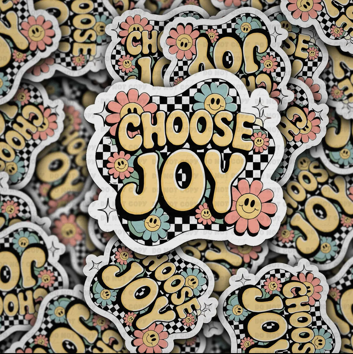 Choose Joy Die Cut Sticker
