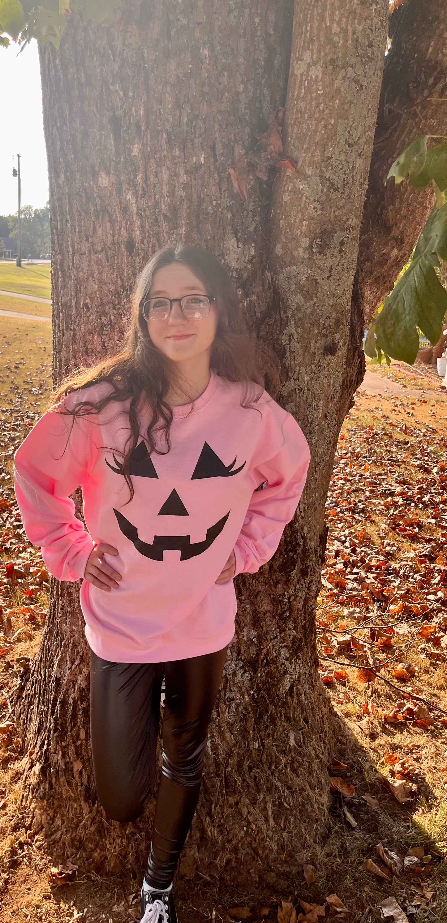 Preppy Pumpkin Sweatshirt