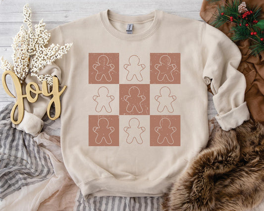 Distressed Gingerbread Sweatshirt