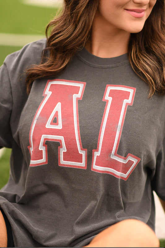 AL Distressed Tee