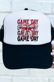 Stacked Crimson Game Day Cap