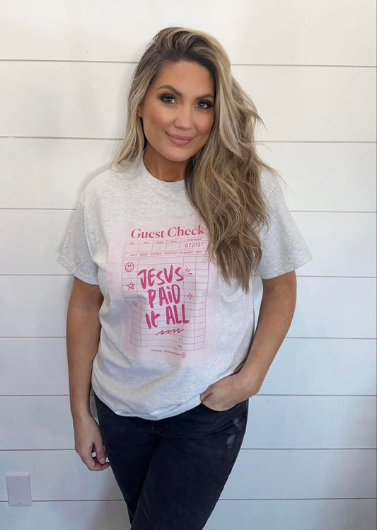 Jesus Paid it All Tee