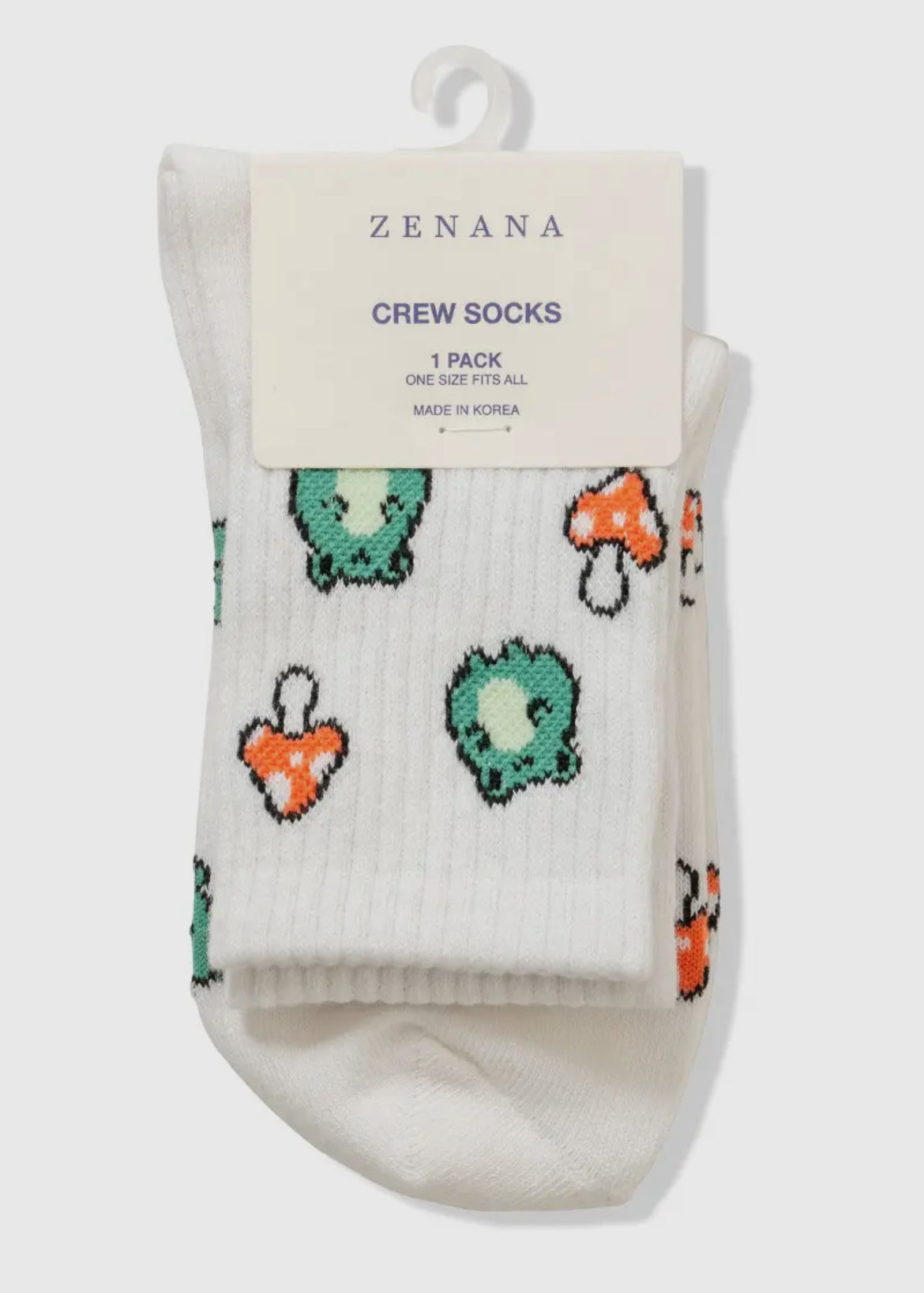 Frog & Mushroom Socks