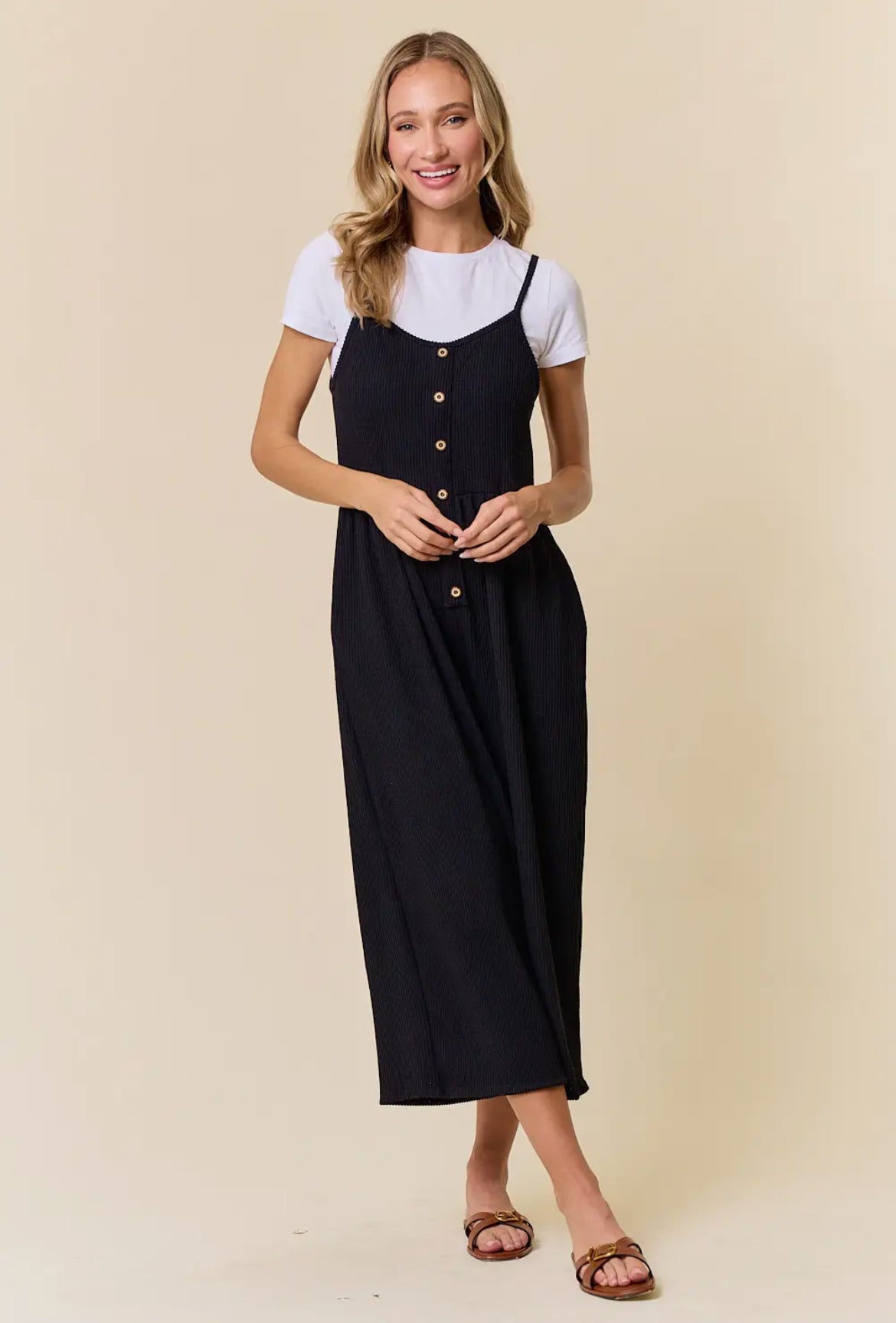 Sweet Like Candy Jumpsuit-Black