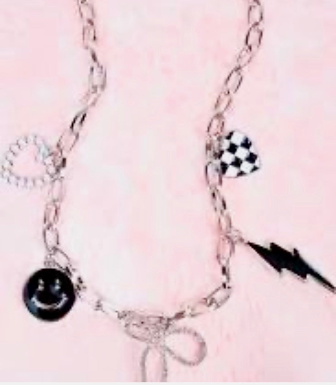 All of the Above Silver tone Necklace