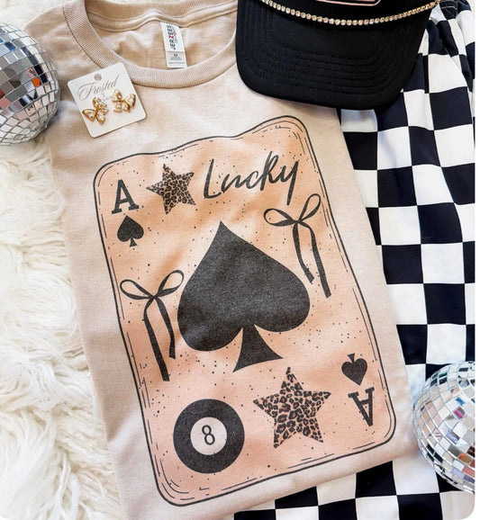 Ace of Spades Lucky Tee