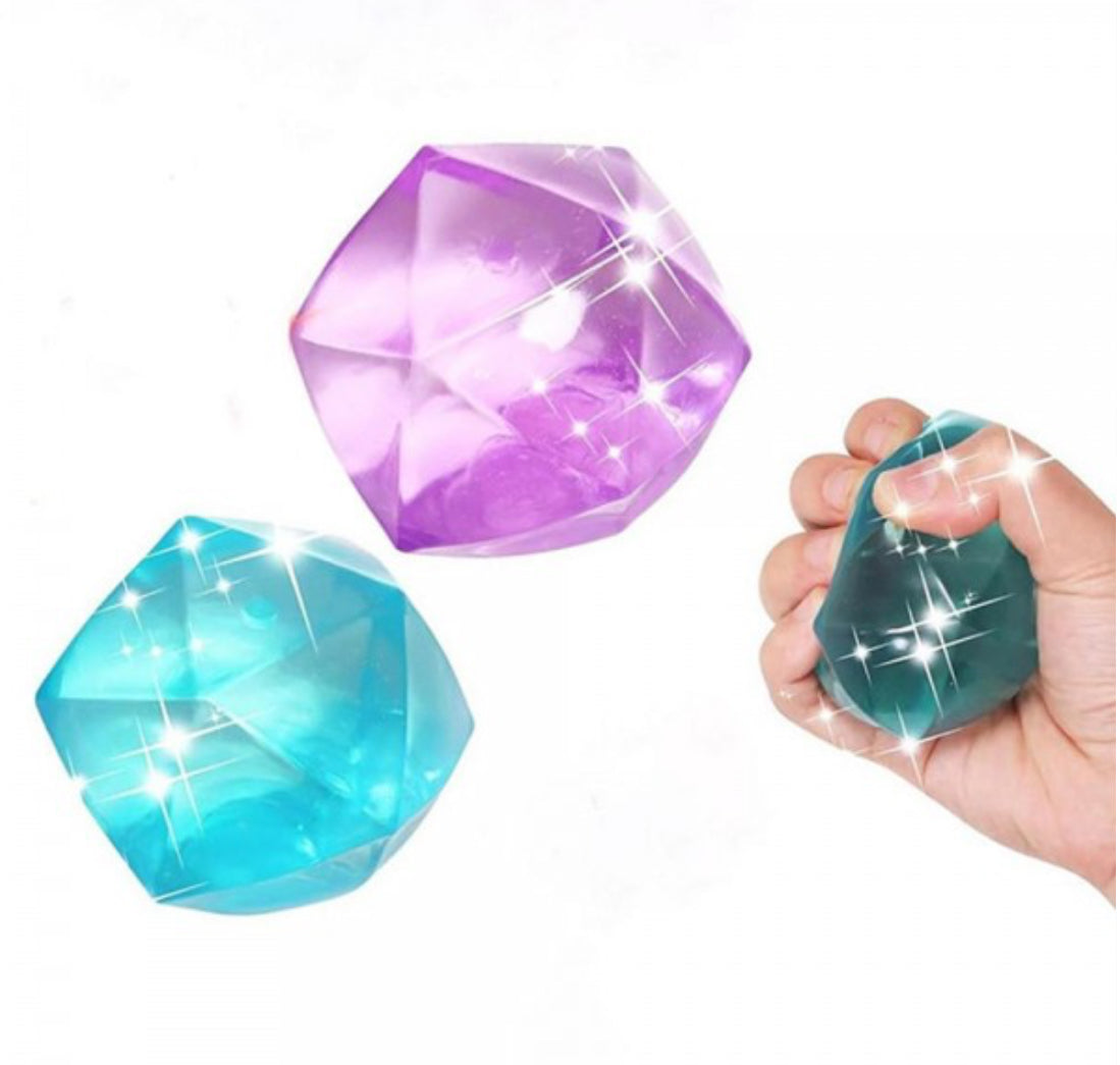 Translucent Polyhedron Squishy Toy