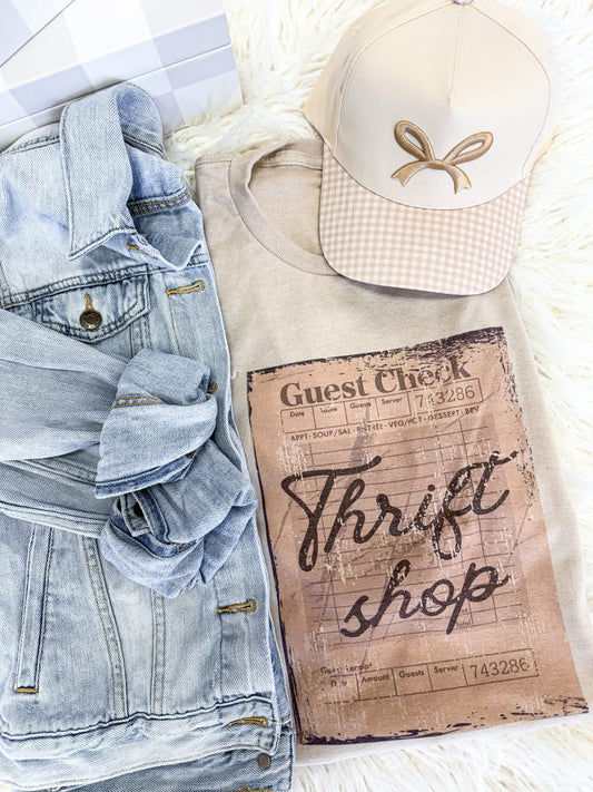 Guest Check-Thrift Shop Tee