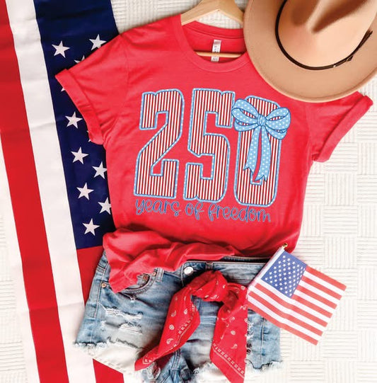 250 Years of Freedom Tee