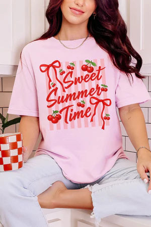 CHERRY SWEET SUMMER TIME TEE