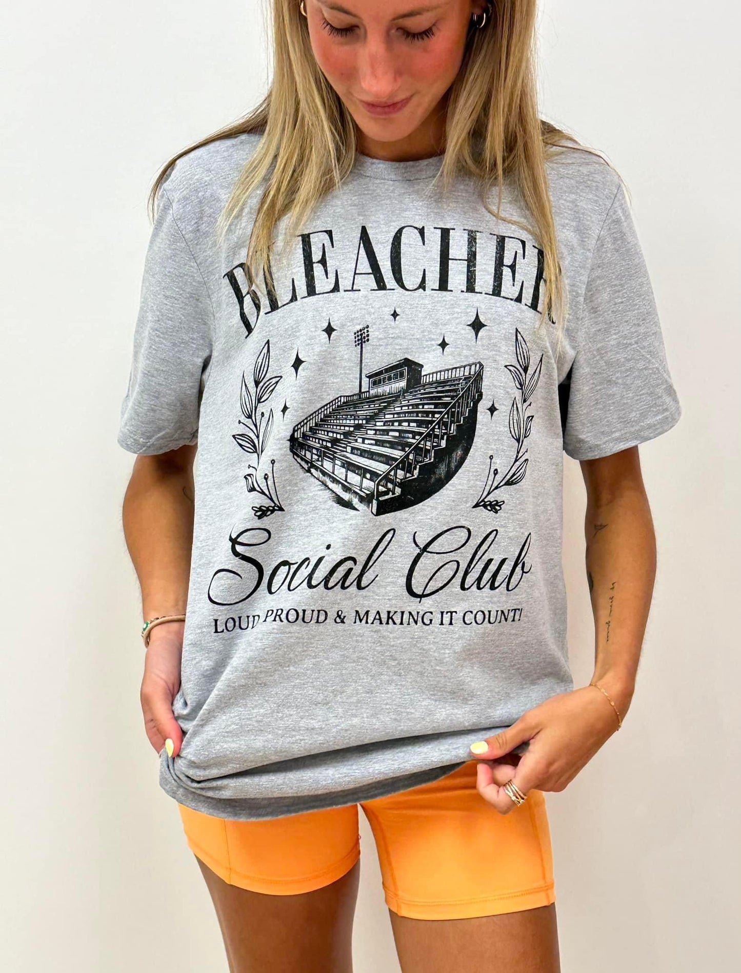 Bleacher Social Club Tee