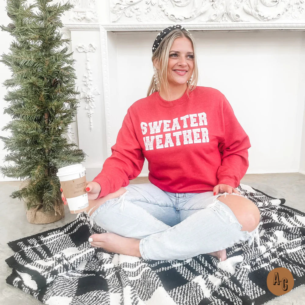 Sweater Weather Graphic Sweatshirt