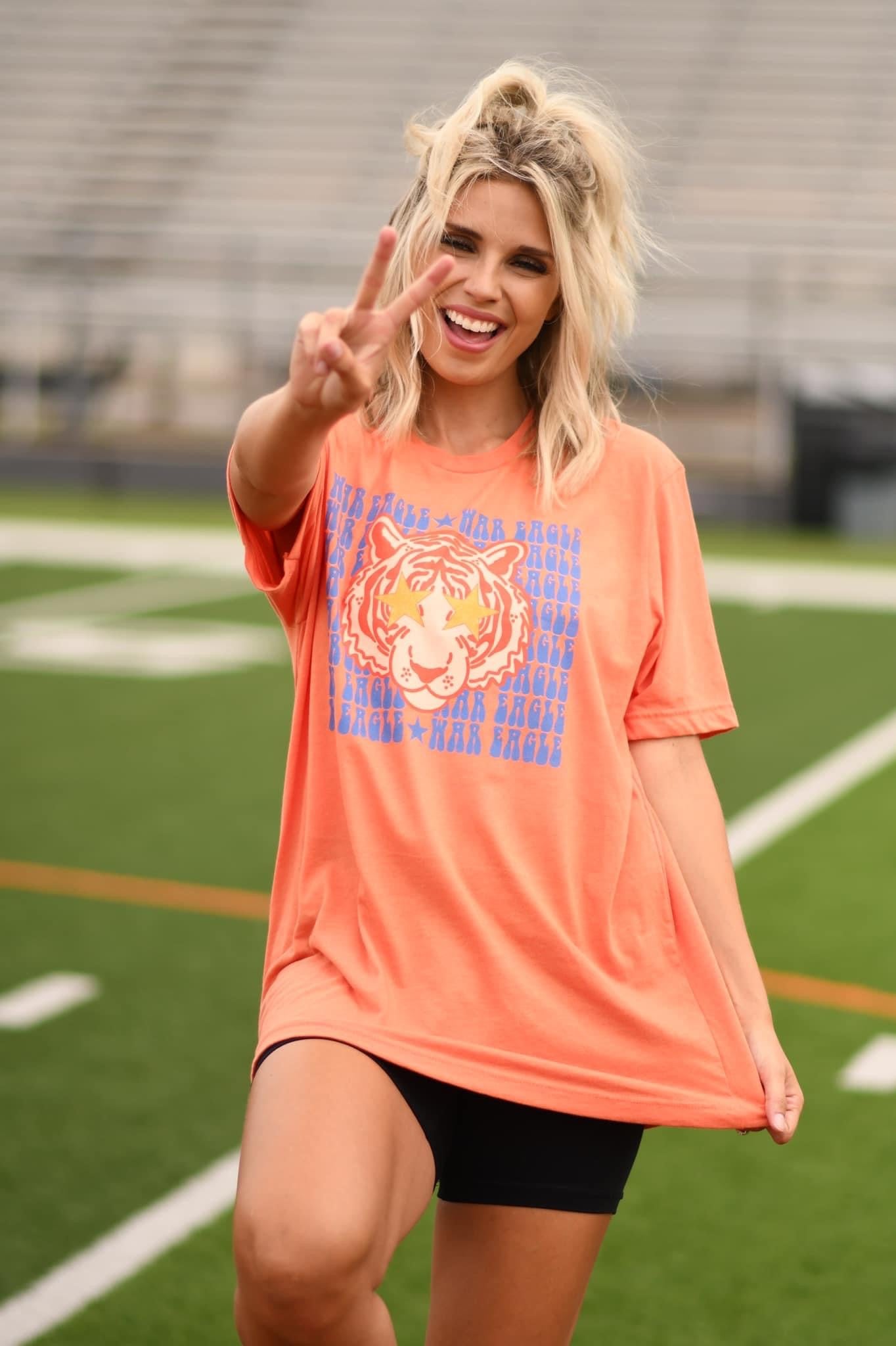 War Eagle Tiger Prep Tee