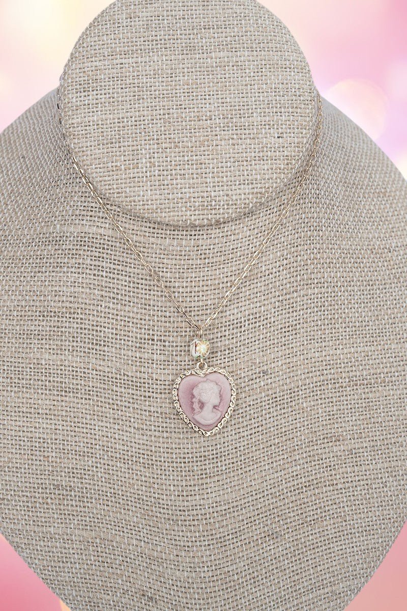 Naples Romance Light Rose & Goldtone Necklace