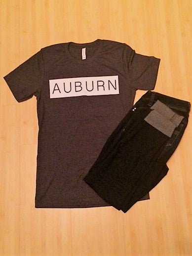 Auburn Block Tee