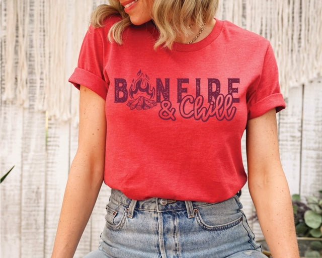 Bonfire and Chill Tee