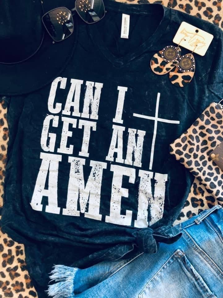 Can I get an Amen Tee - Anchor Fusion Boutique