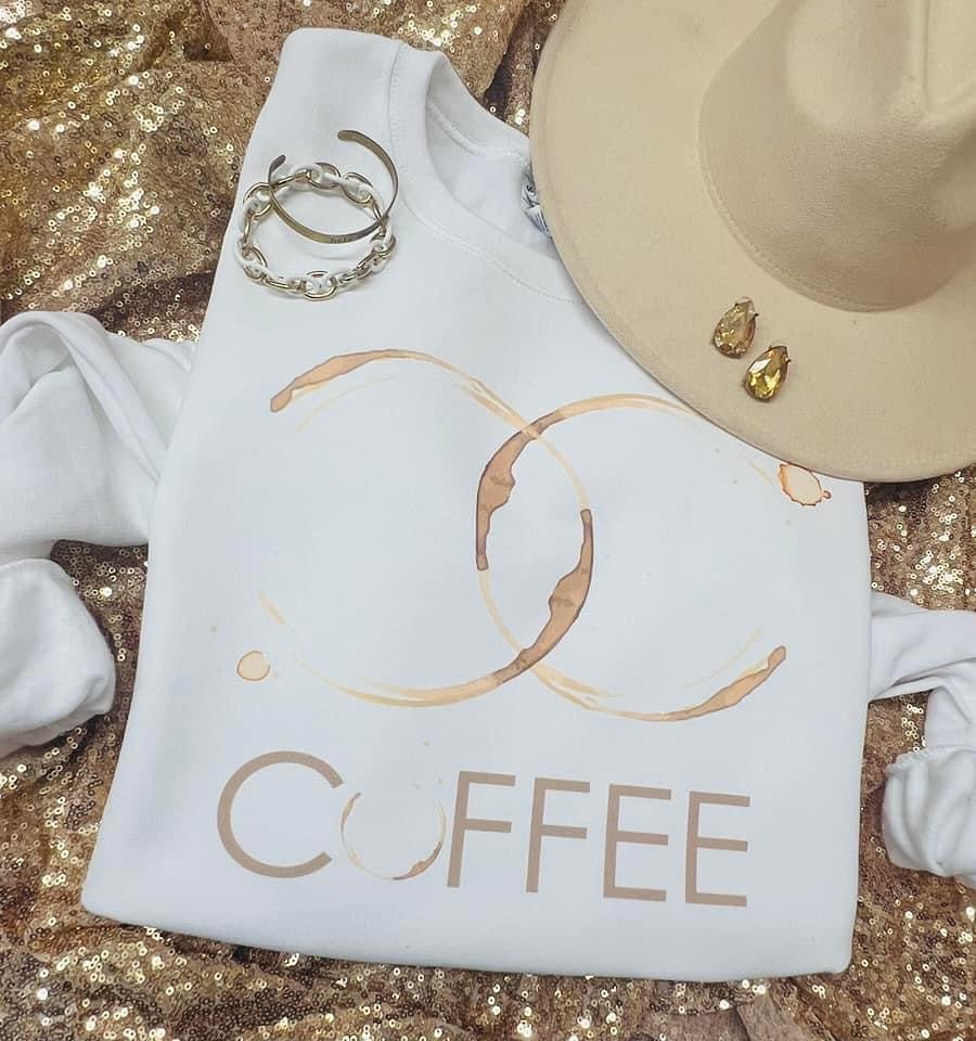 Coffee Addict Sweatshirt - Anchor Fusion Boutique