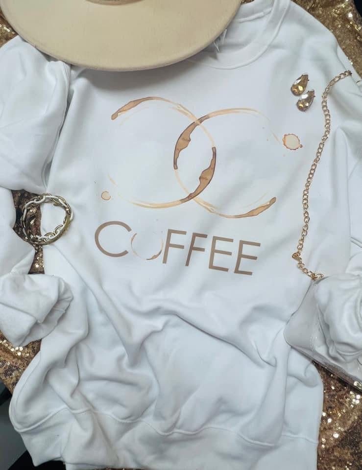 Coffee Addict Sweatshirt - Anchor Fusion Boutique